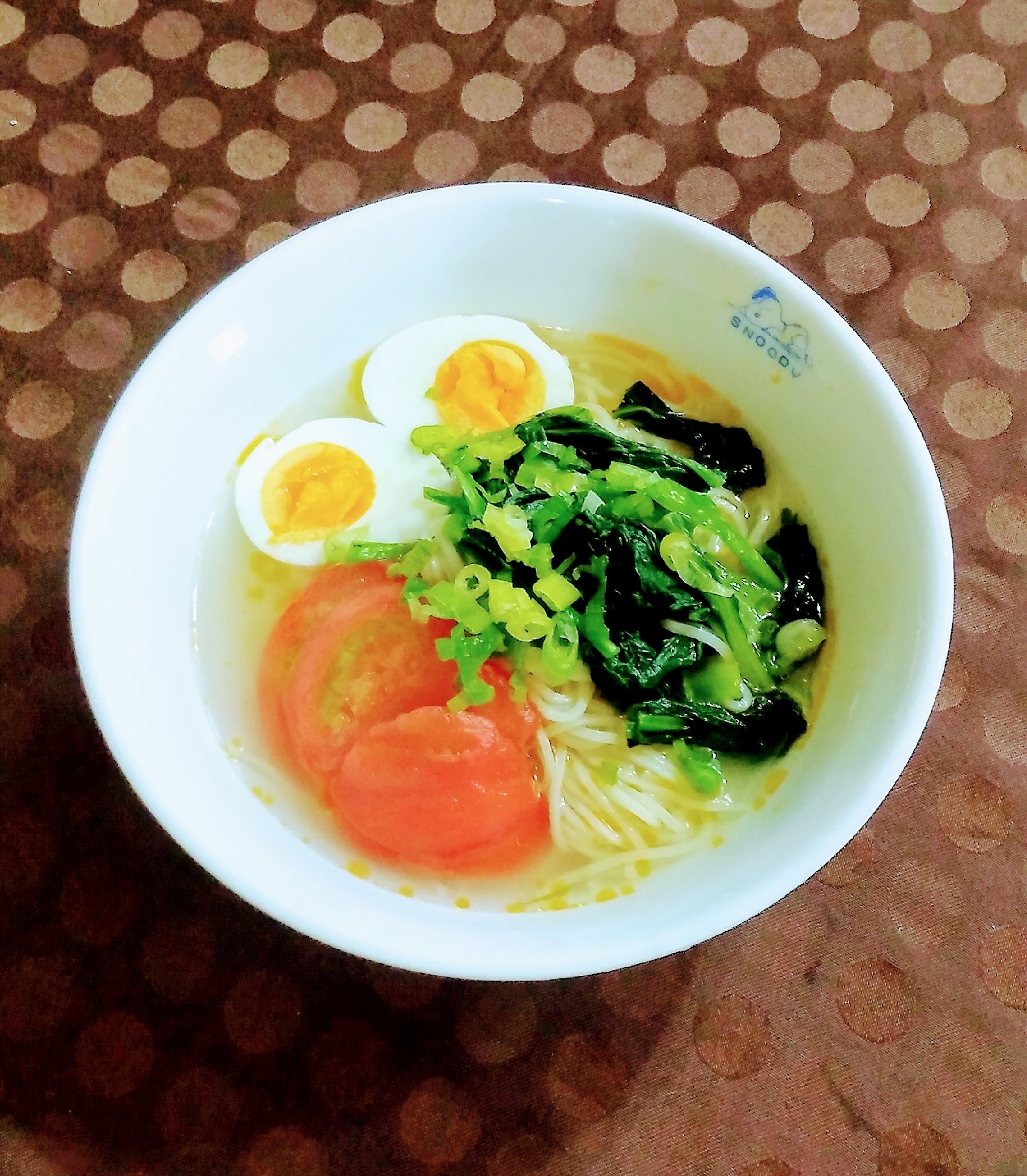 ラーメン風★塩そうめん