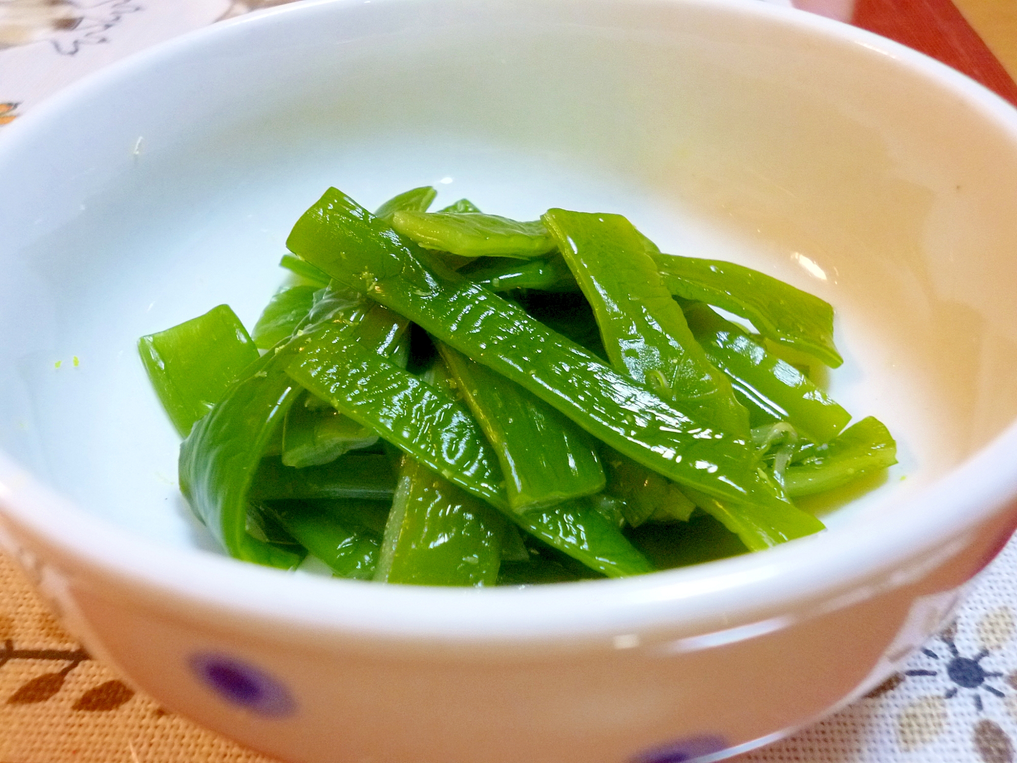 簡単ヘルシーおつまみ★茎わかめ白だしレモン♪