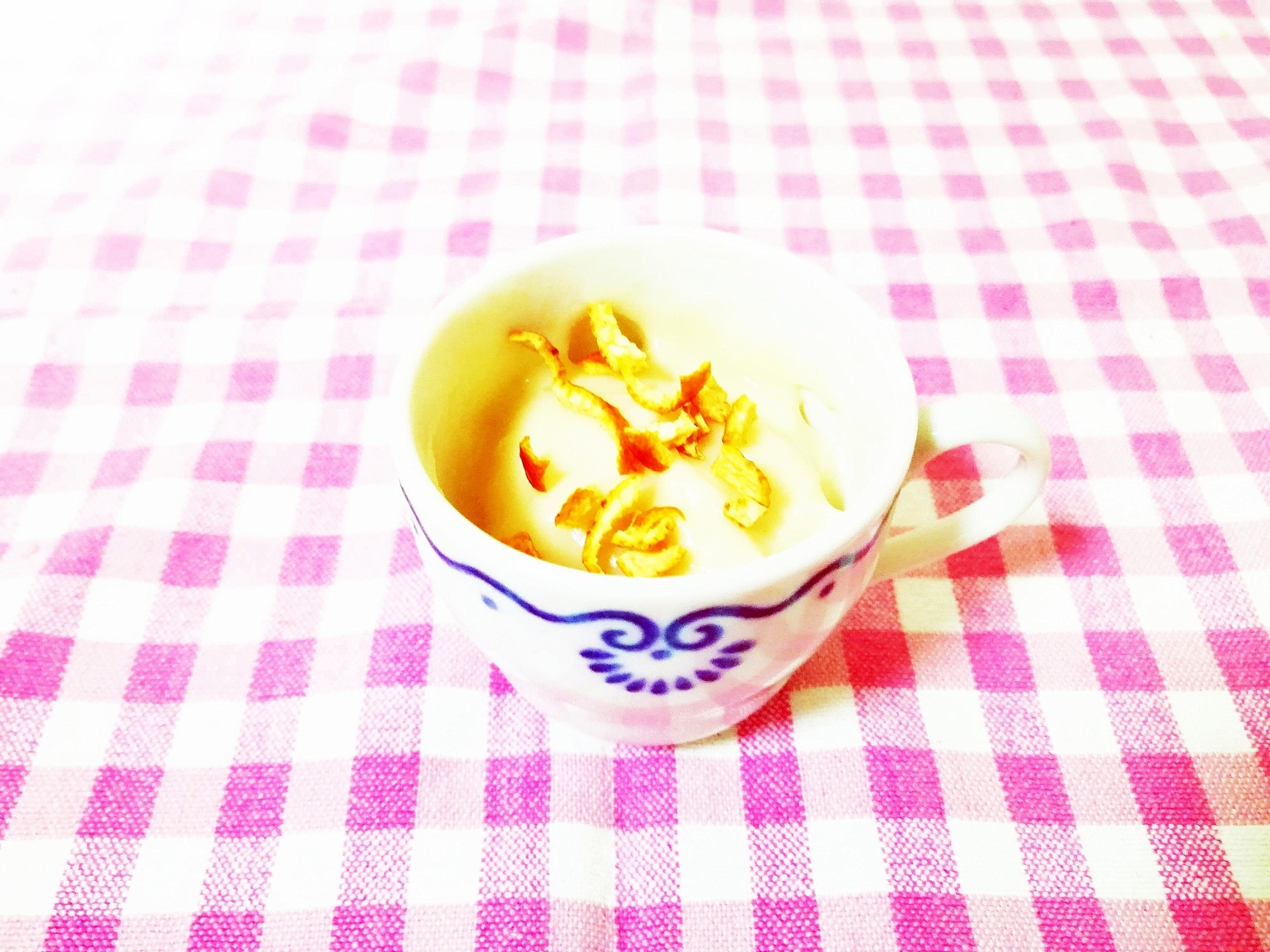 柑橘風味♪豆乳クリーム