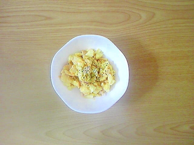 ハム入り卵サラダ 1