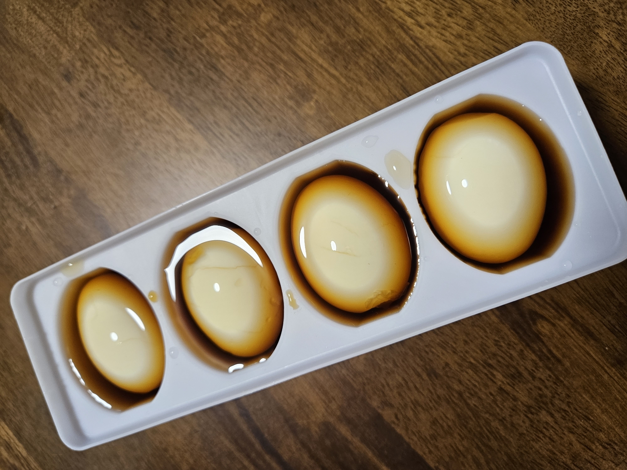 100均アイテムで煮玉子作ろう☆