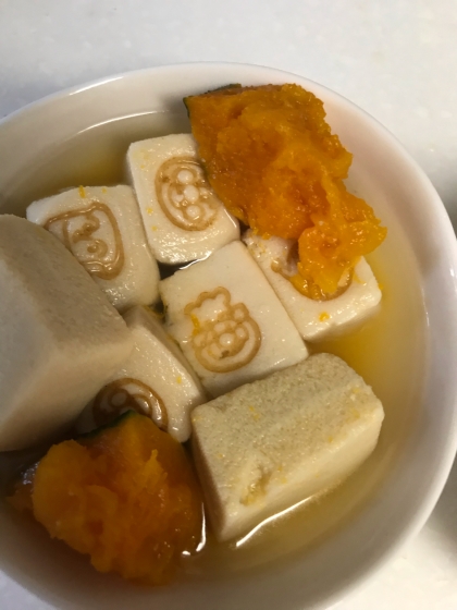 かぼちゃと高野豆腐の煮物