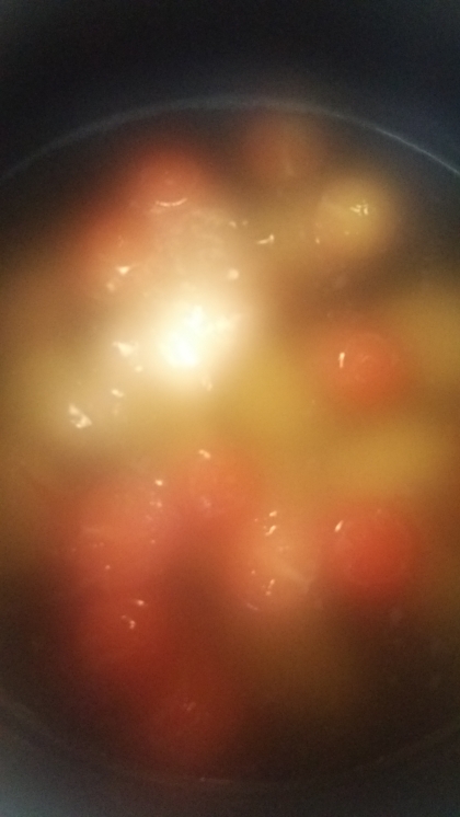簡単！美味しい♪トマトとじゃがいものスープ♪