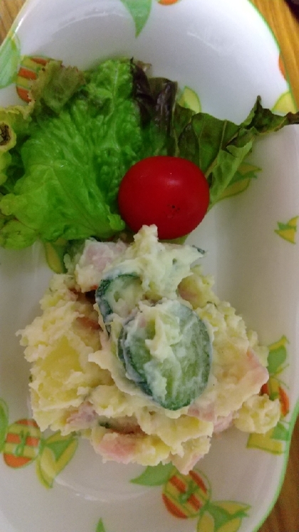 新じゃがのポテトサラダ