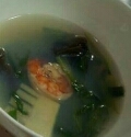 エビと竹の子の中華スープ
