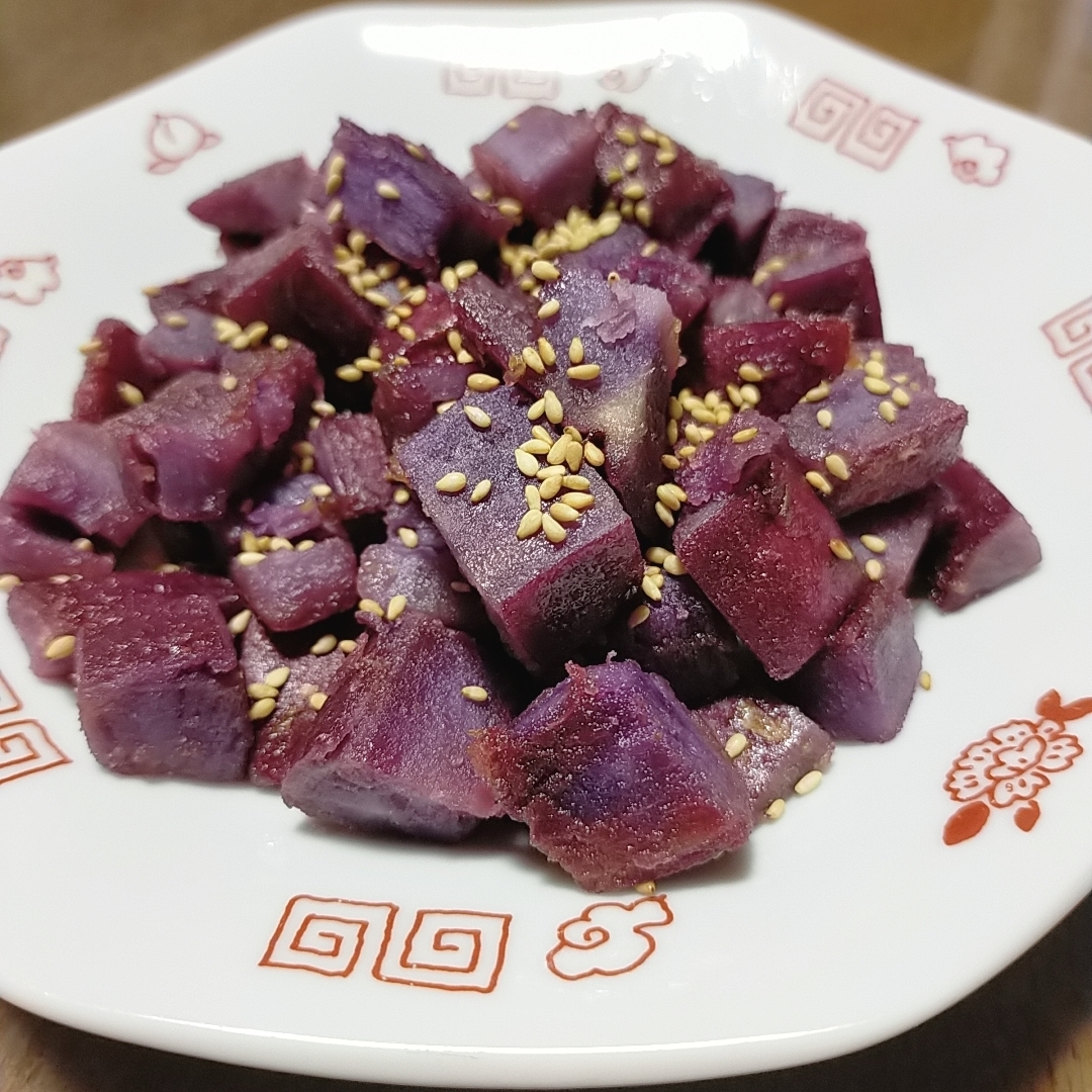 紫芋のカリカリスイートポテト
