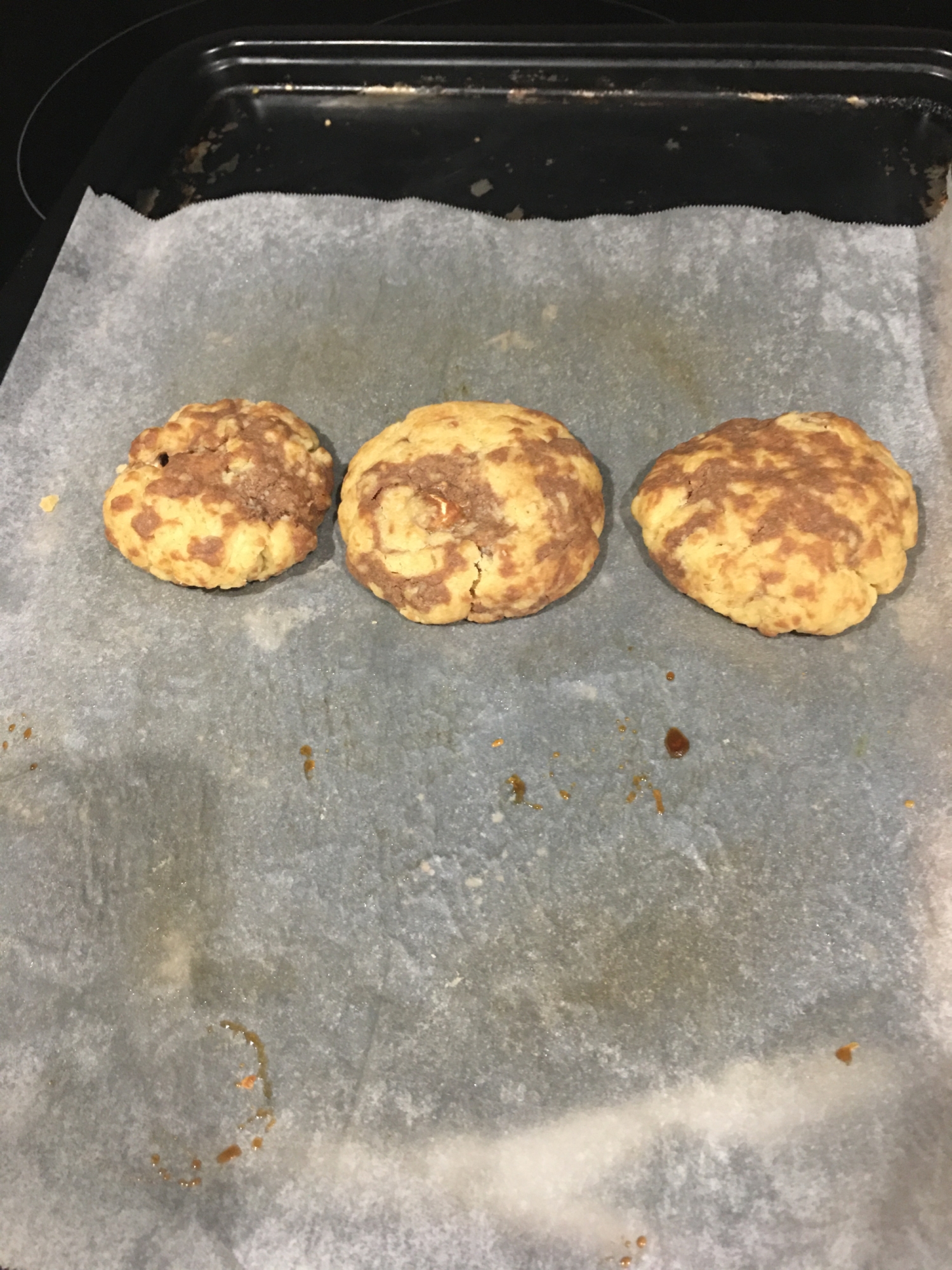 マシュマロ・ナッツ・チョコ入りクッキー