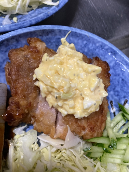 ムネ肉で‼簡単チキン南蛮♡