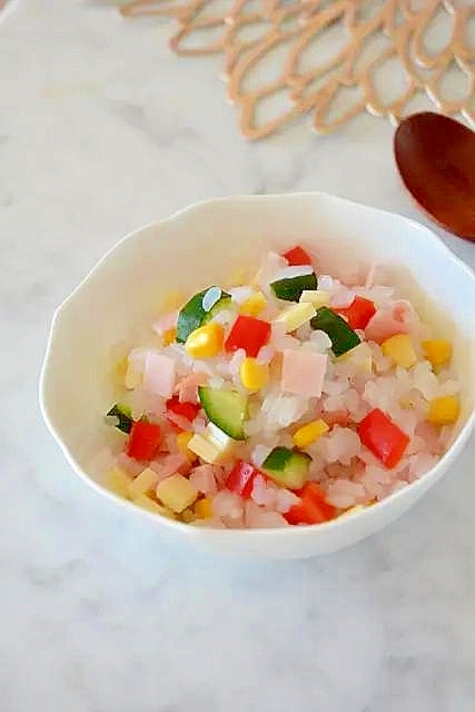 生ゼンライスのライスサラダ