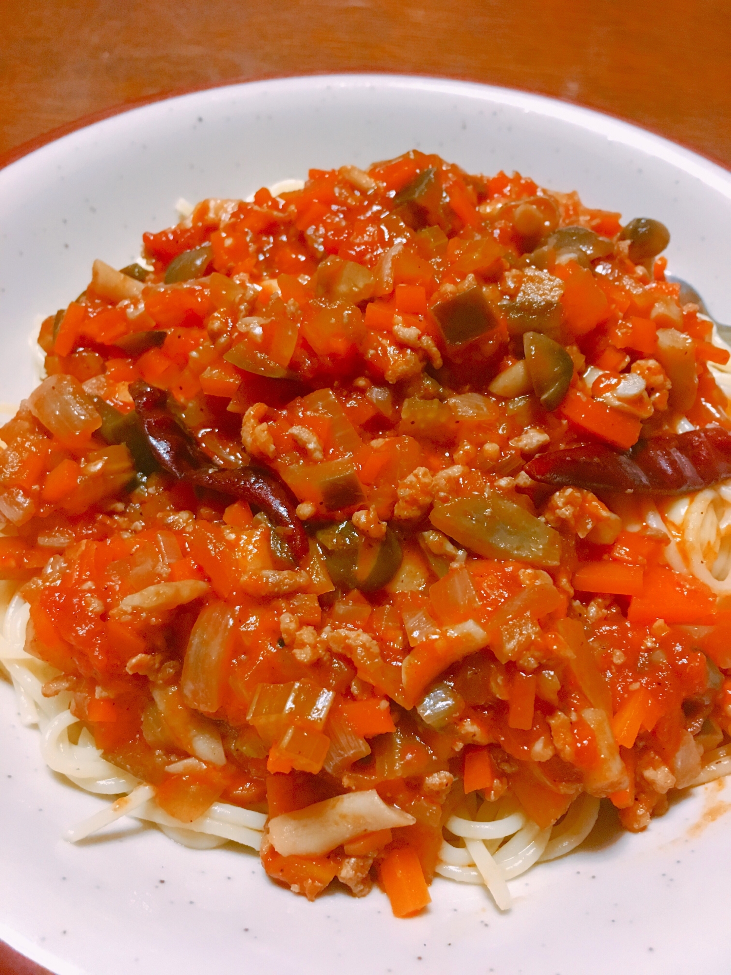 野菜たっぷり☆トマトミートソース