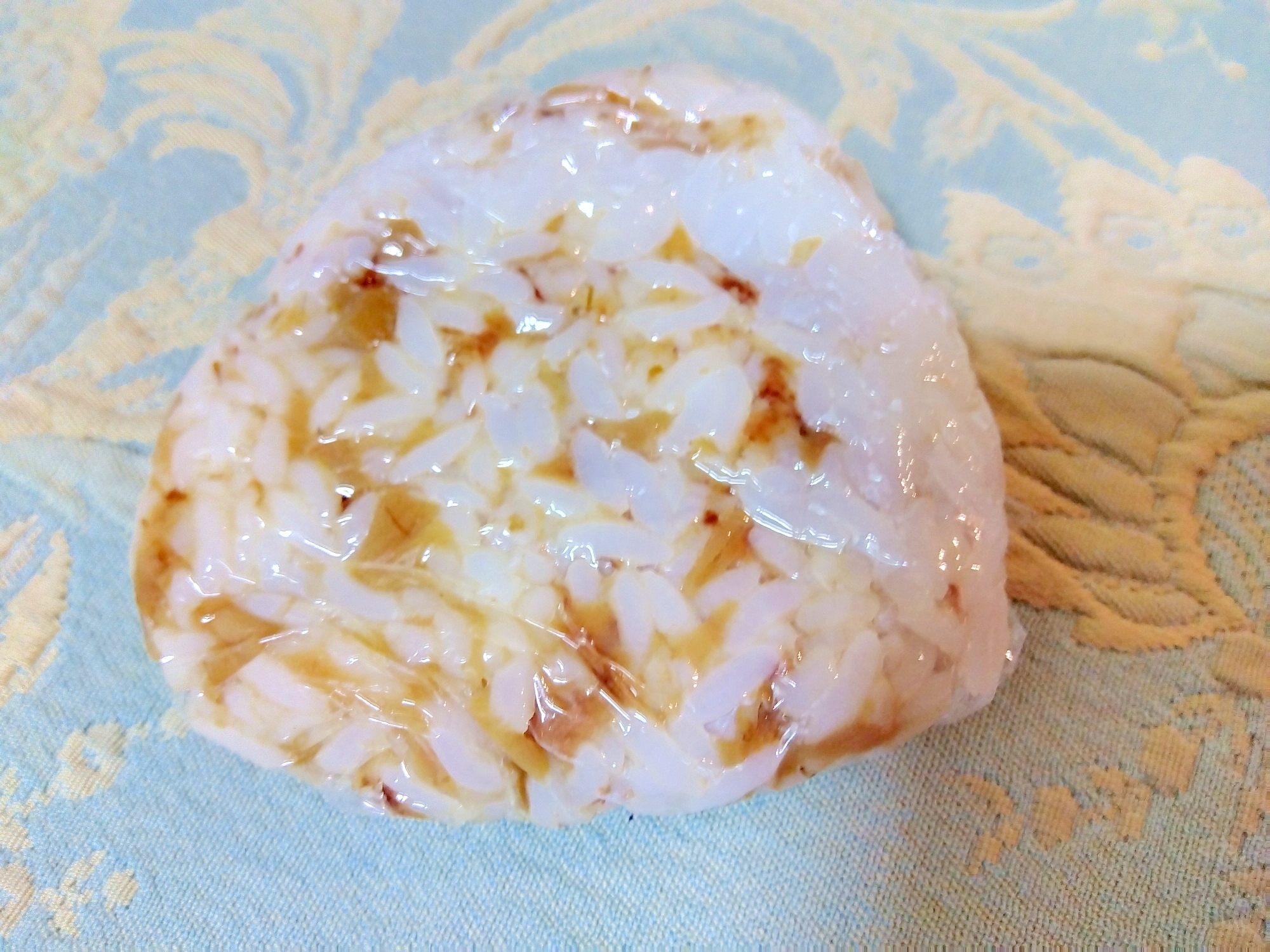 オートミールご飯で✿なめたけ＆まぐろ節おにぎり