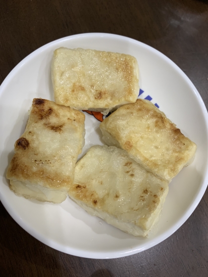 バター風味が美味な◎薄焼き豆腐ステーキ