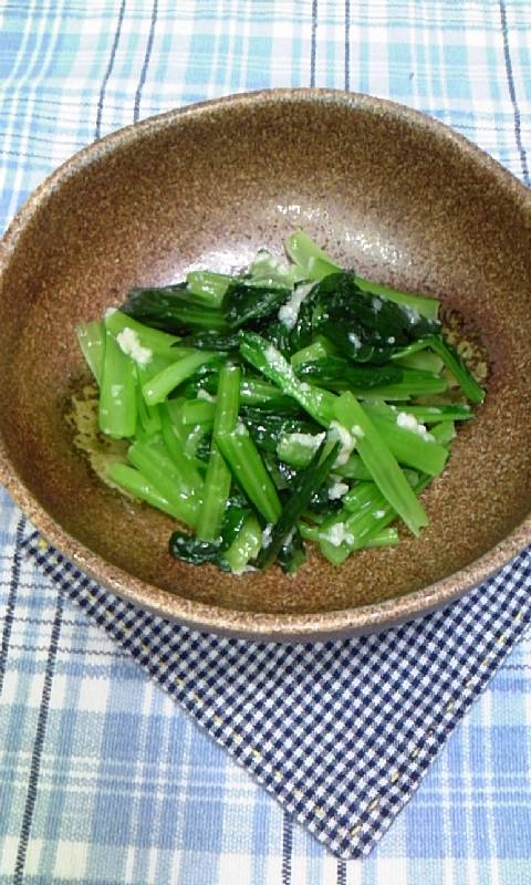 韓国風♪小松菜の塩麹和え♪