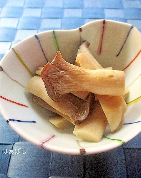 レンジで♪昆布茶がGJ！エリンギの酒蒸し レシピ・作り方 by はぁぽじ