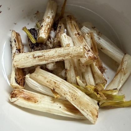 ねぎのトースター焼き