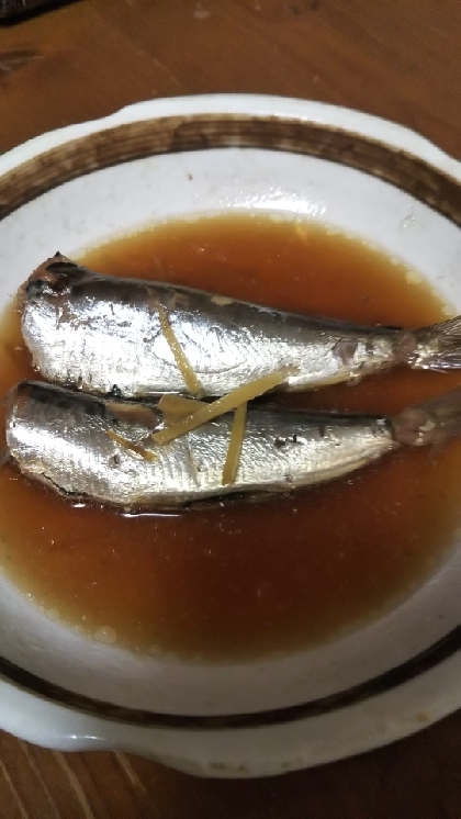 いわしの醤油の煮付け！子どもが食べられる薄味で！