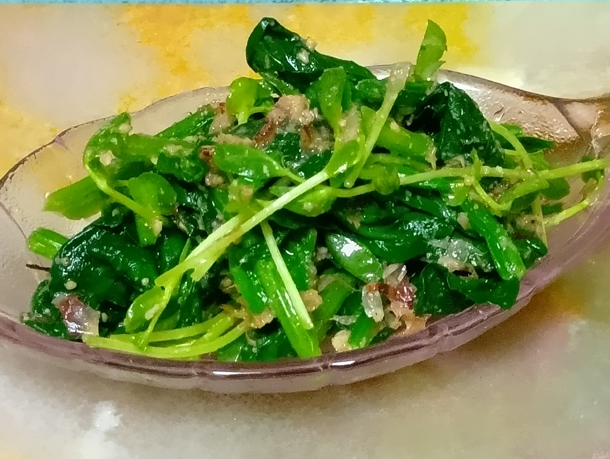 絶品＊ほうれん草＆豆苗のおひたし