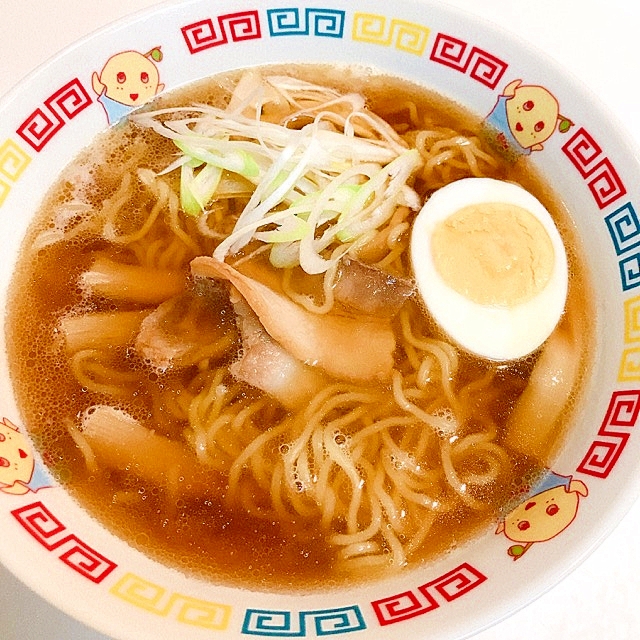 お一人様でも美味しく☆冷凍醤油ラーメン