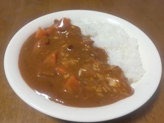 缶詰で簡単ツナカレー