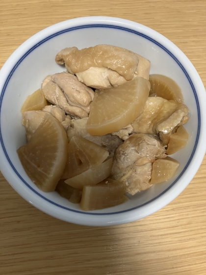 鶏肉と大根の甘辛煮