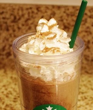 ヌテラフラペチーノ(ヘーゼルナッツチョコレート味)