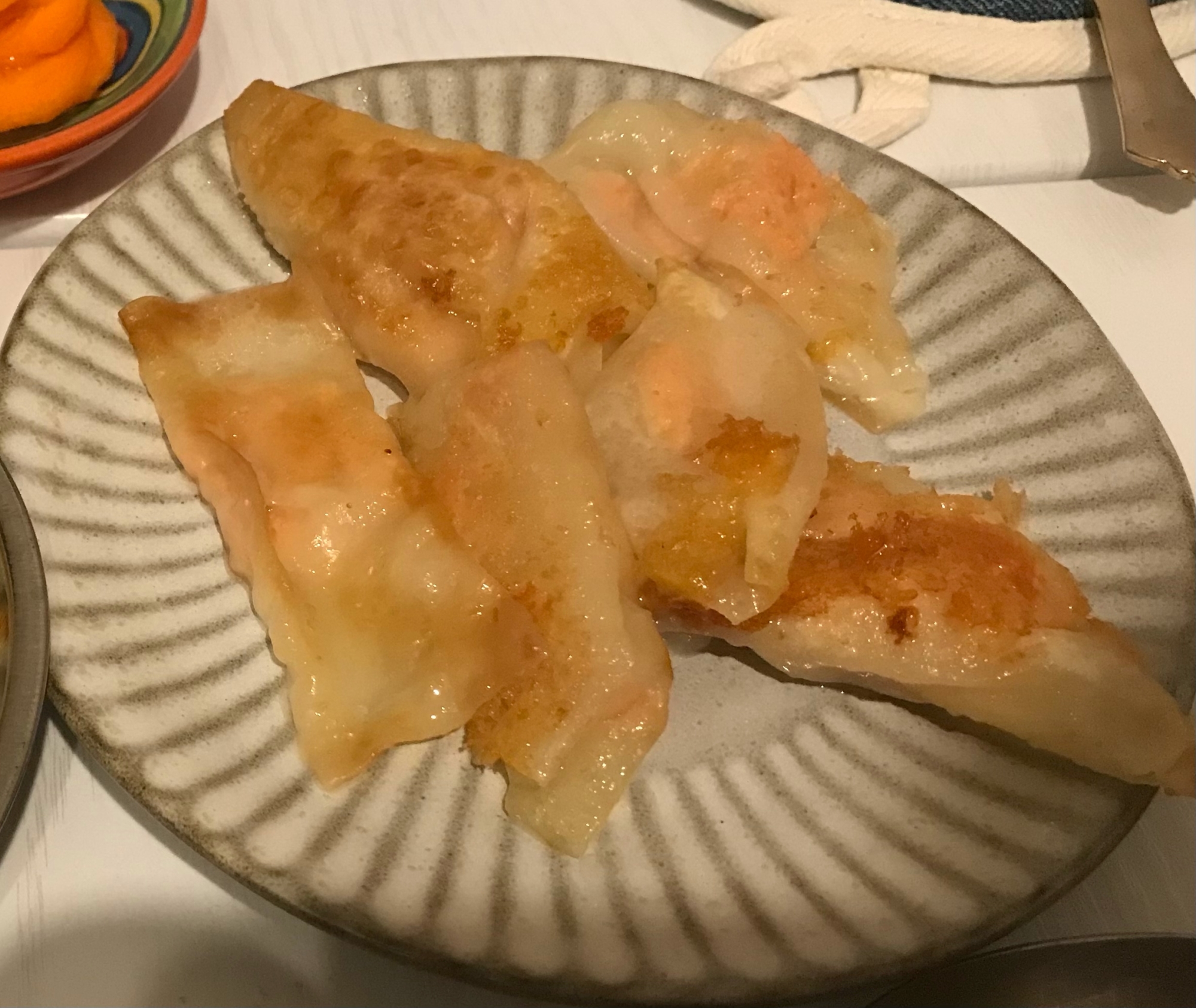 チーズ明太子餃子