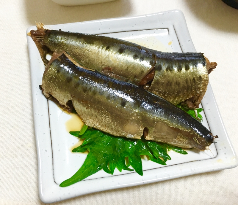 圧力鍋で骨まで食べよう♪真鰯のゆず蜂蜜柔らか煮♡