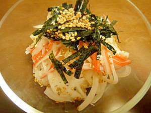 大根とカニかまの韓国風サラダ