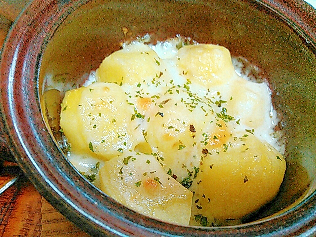 とろける じゃがいものバジルチーズ焼き レシピ 作り方 By あけぼのマジック 楽天レシピ