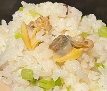 アサリご飯　あさりごはん　深川めし風