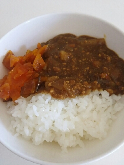 トロットロ☆マッシュ里芋と鶏挽き肉のカレー
