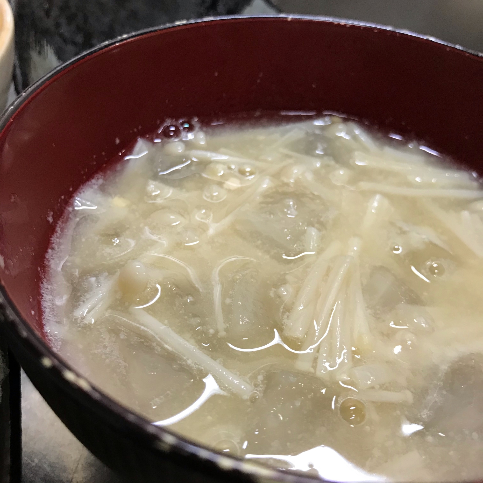 大根とえのきの時短お味噌汁