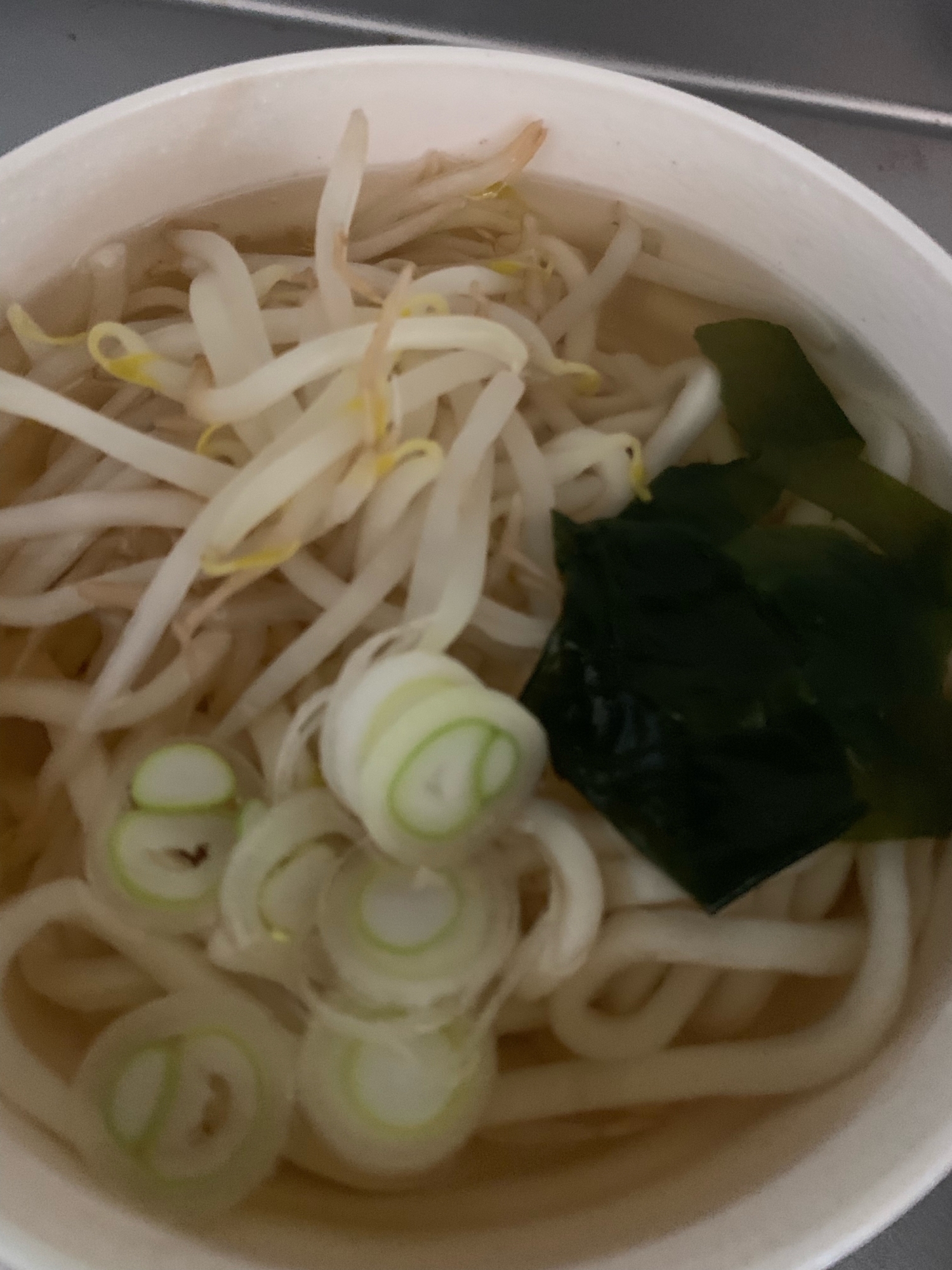 おでんの汁で簡単うどん