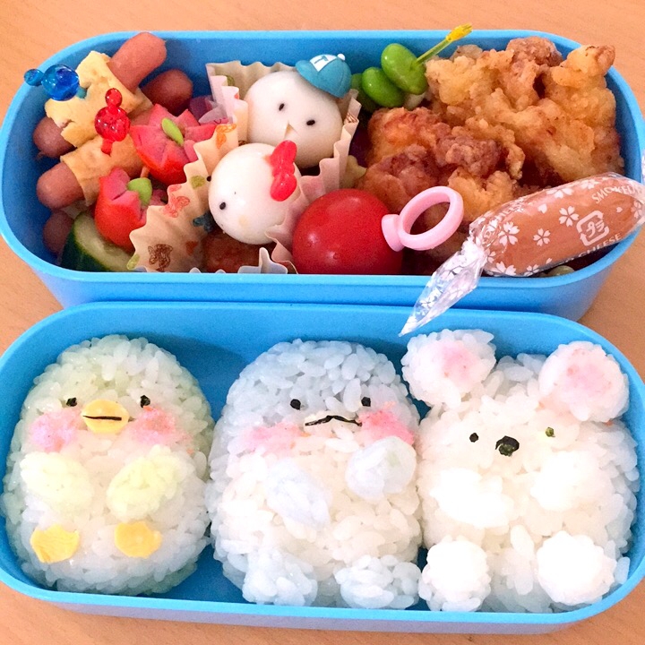 子供に喜ばれる！すみっこぐらし弁当♪