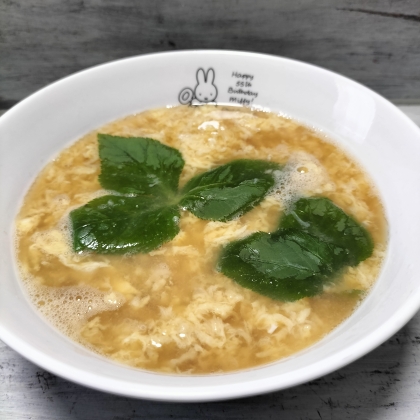 簡単お店味♡ふわふわとろとろ♡長芋と卵のすまし汁
