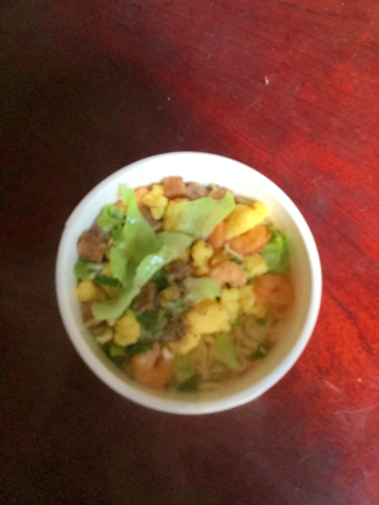 カップヌードル アレンジ 豆乳 キャベツ レシピ 作り方 By とりあえず乾杯 楽天レシピ