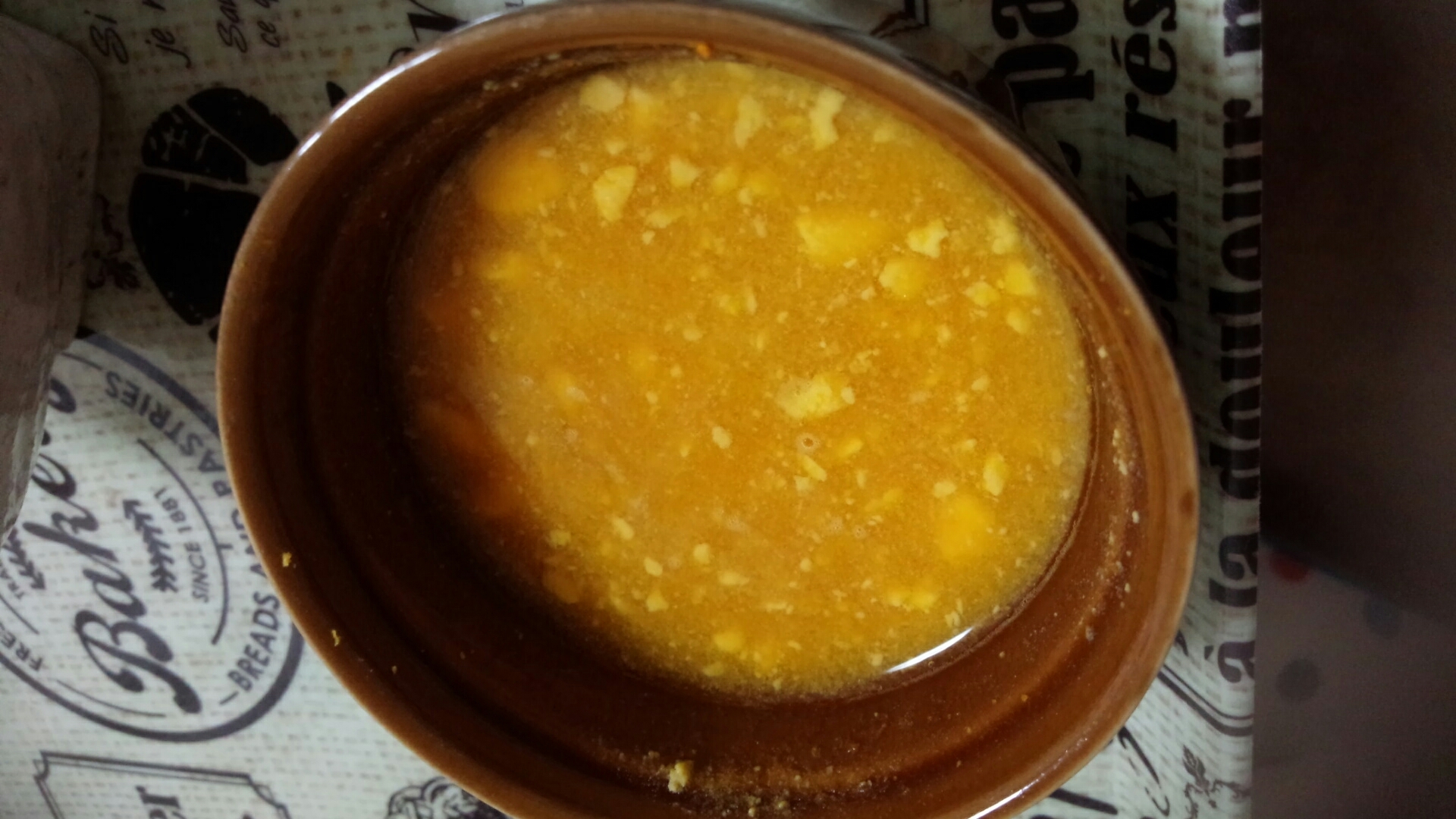 【離乳食中期】かぼちゃと玉ねぎの卵のスープ
