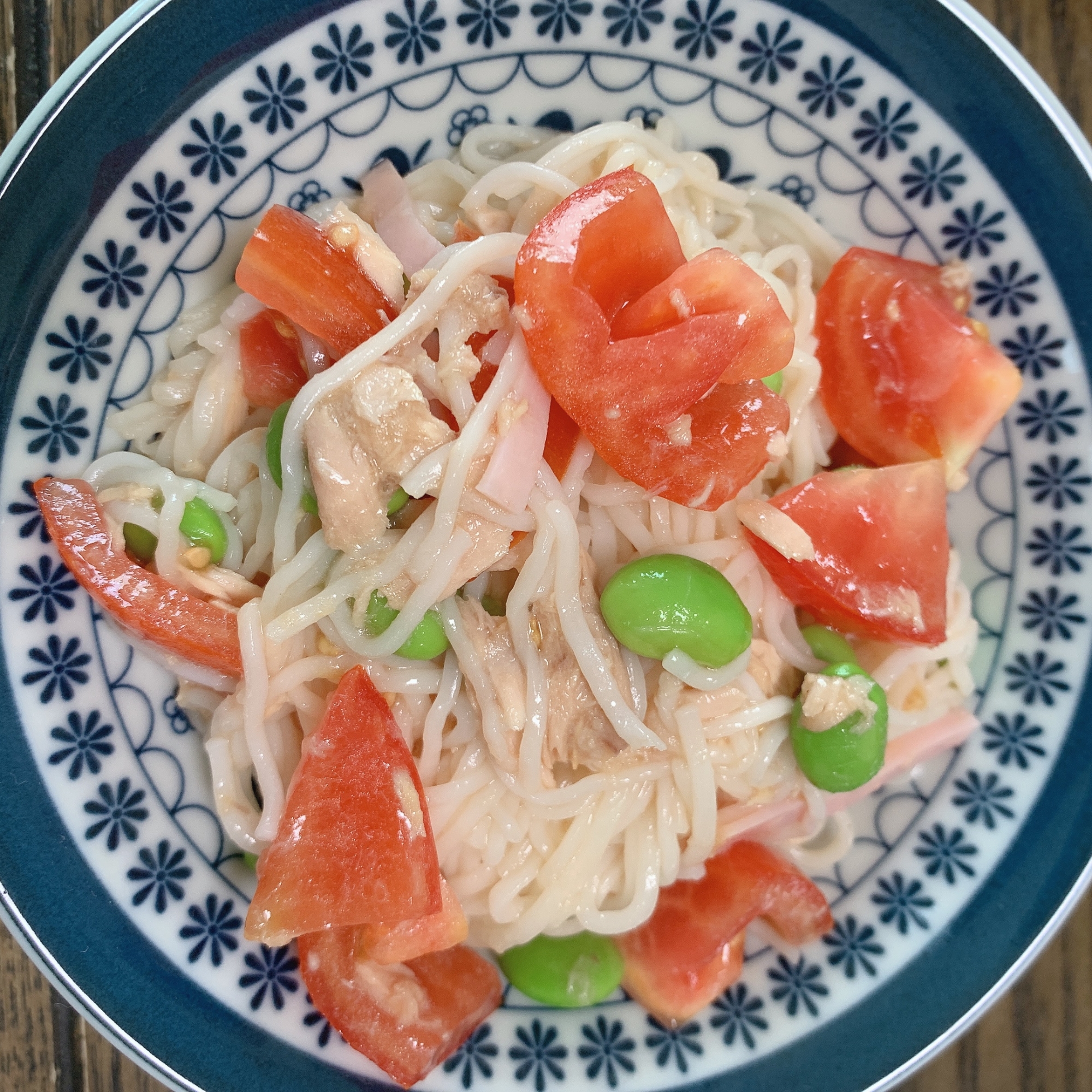 冷製パスタ風そうめん