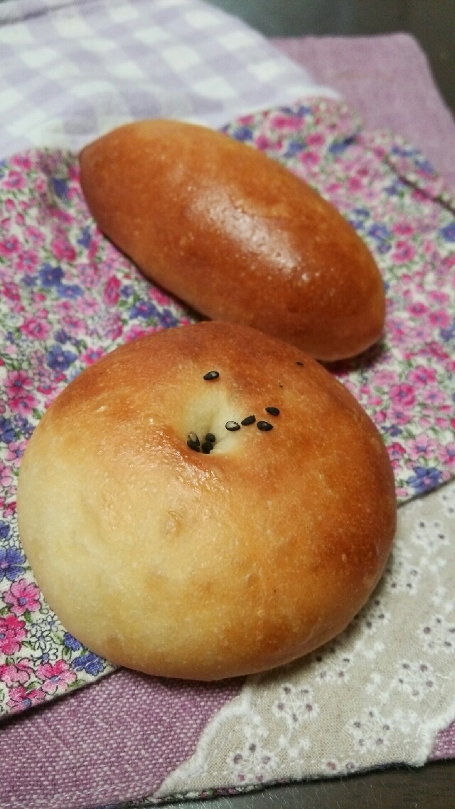 ひとつの生地でミニあんぱんとミニコッペパン レシピ 作り方 By はらぺこあおむし 楽天レシピ