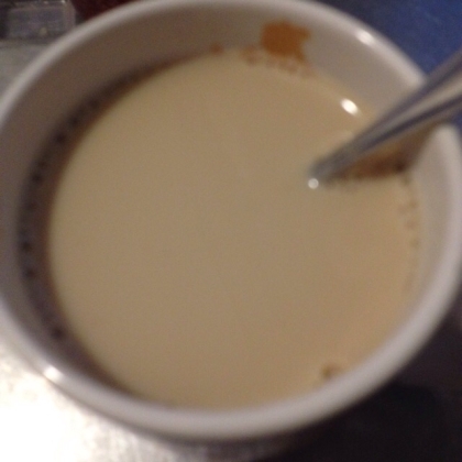黒蜜きな粉豆乳コーヒー