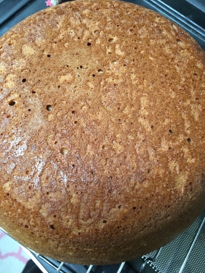 くるみとバナナの炊飯器ケーキ