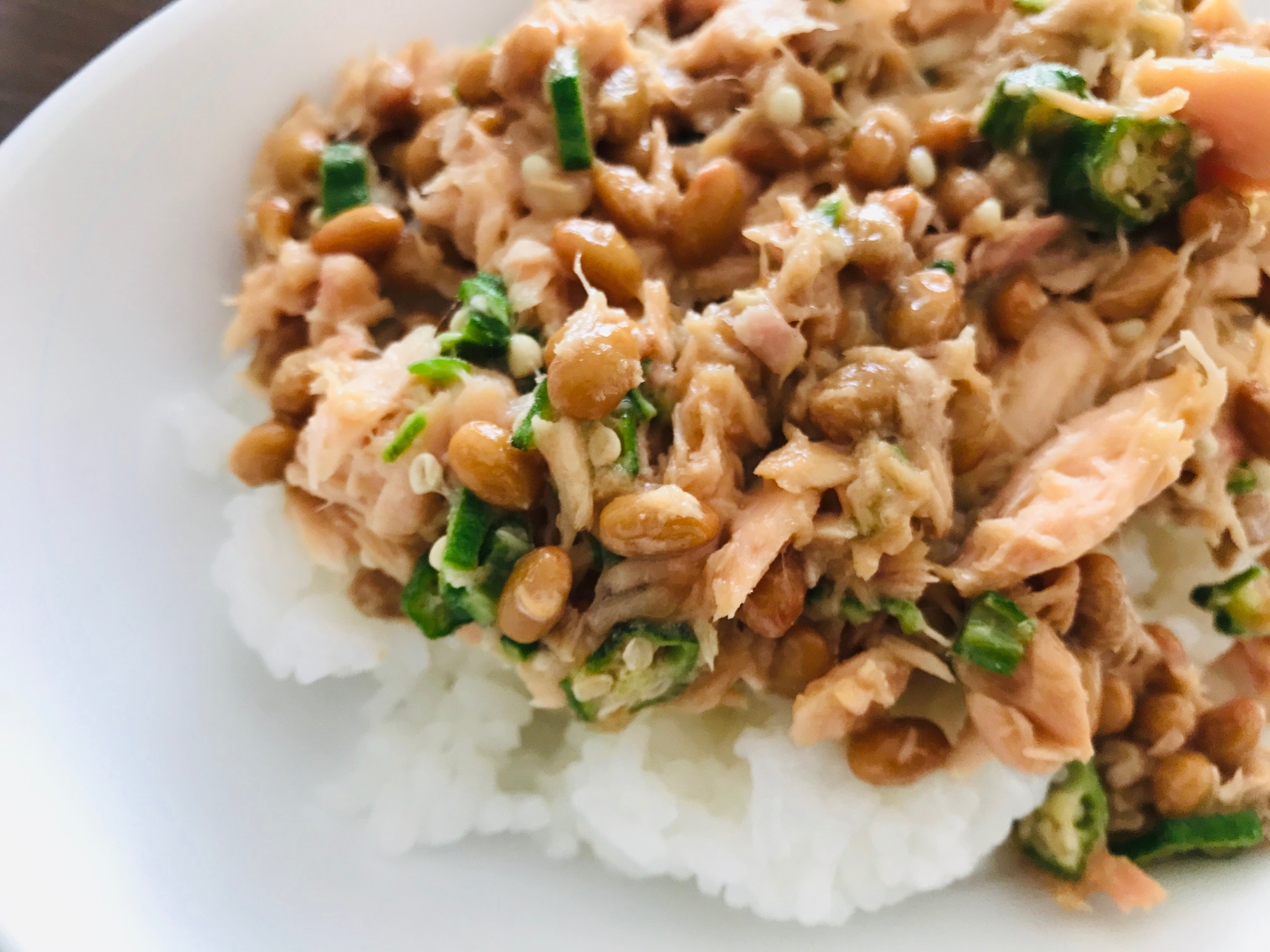 ツナのネバネバ丼☆