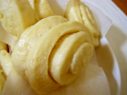 ごはん代わりの中華風蒸しパン