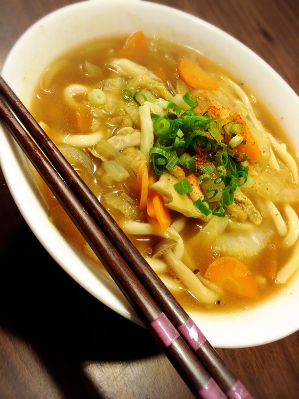 カレー粉で作る！白菜トロトロ☆カレーうどん