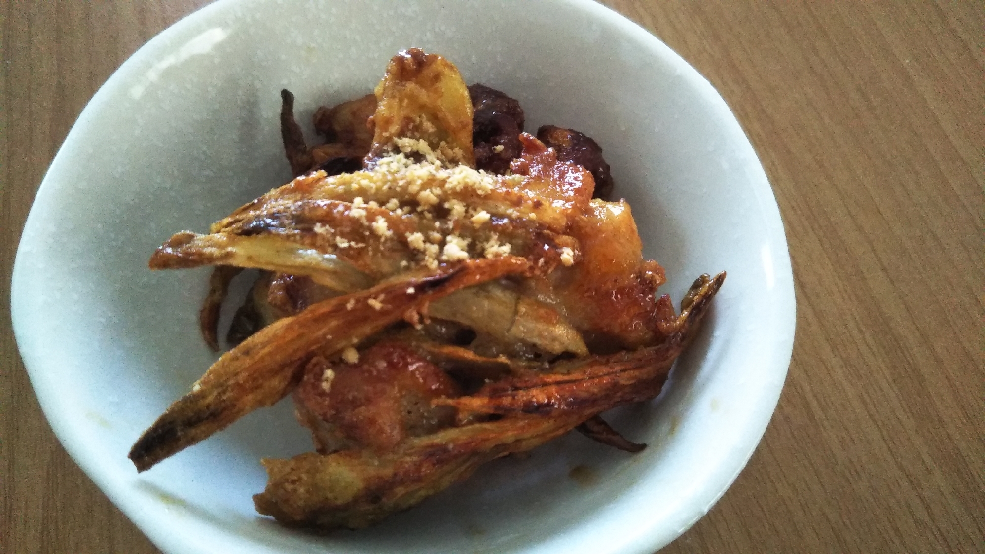 甘辛鶏ゴボウの揚げ焼き！お弁当にもつまみにも！