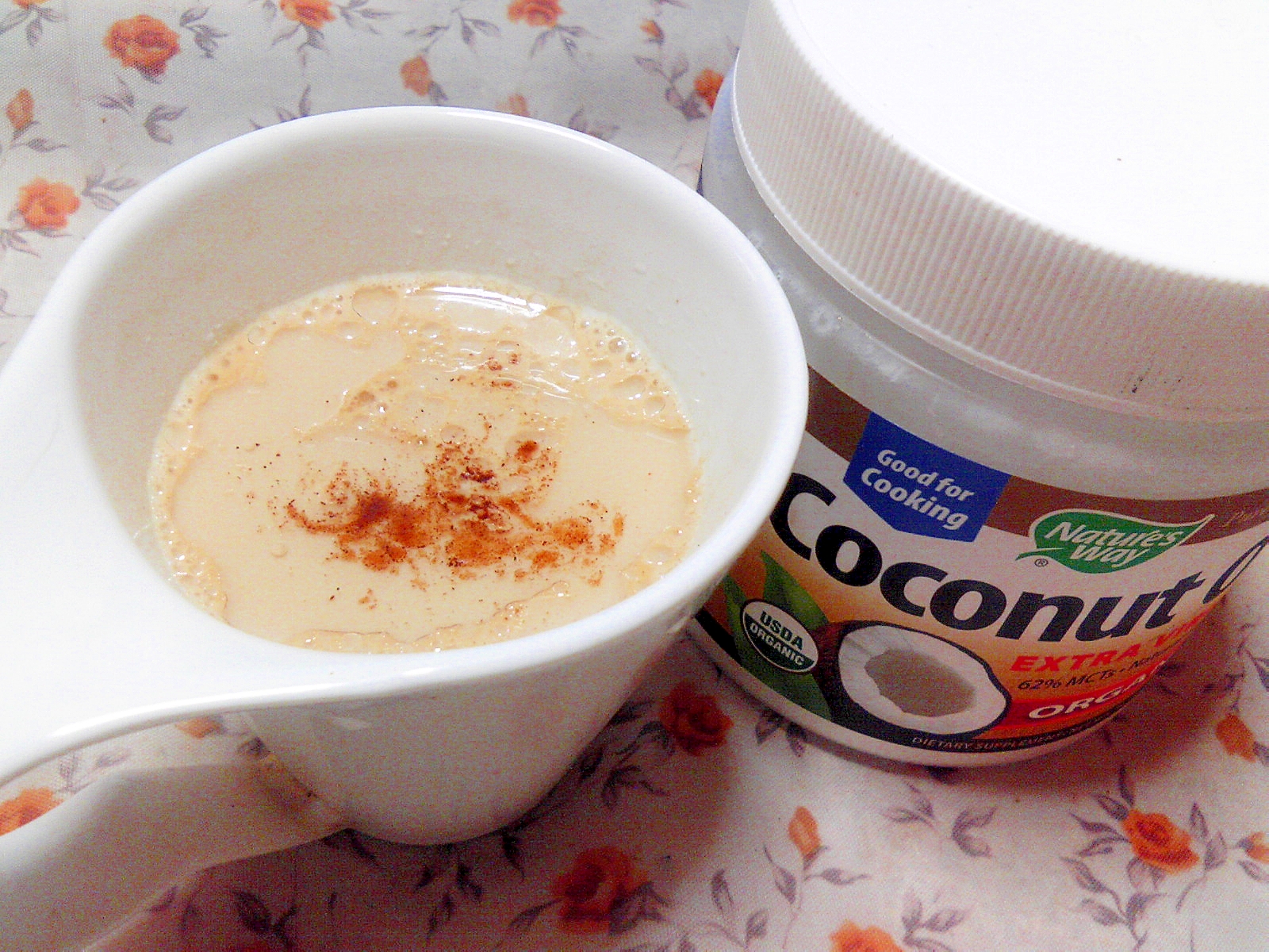 ココナッツ香る❤豆乳ミルクティー