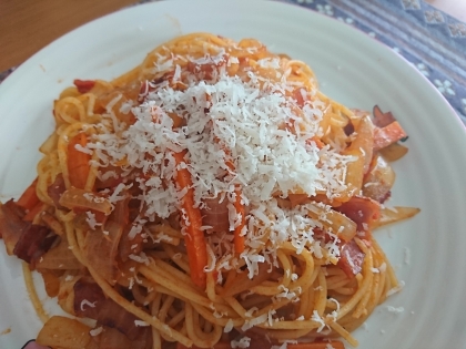 トマトソーススパゲッティ
