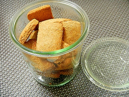 米ぬか入りクッキー