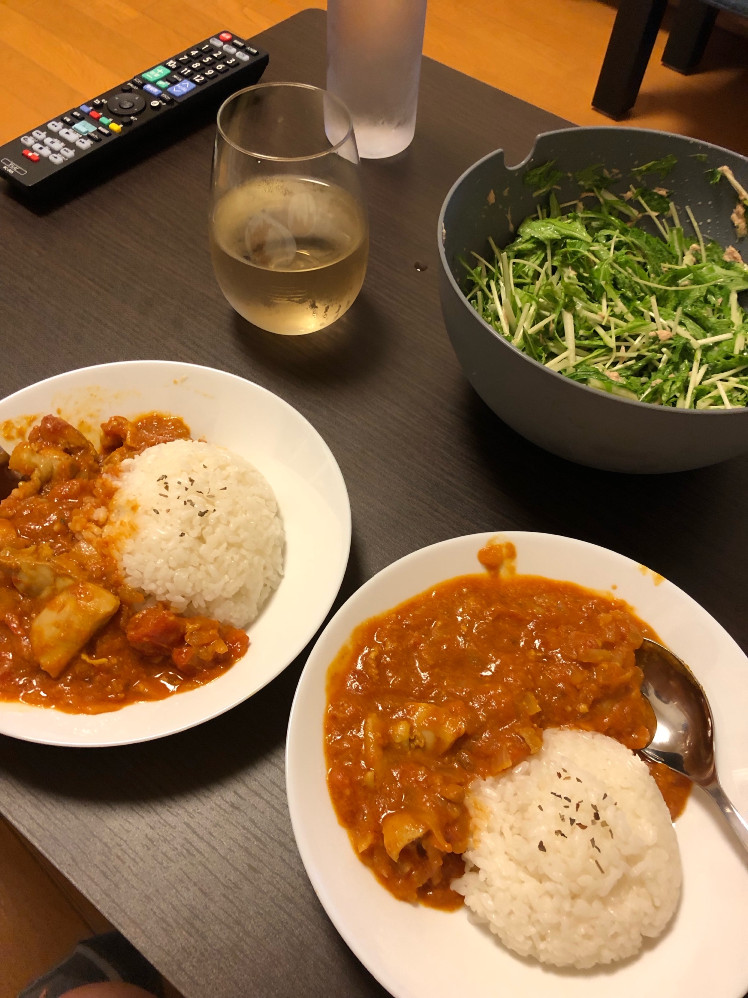 簡単チキンカレー