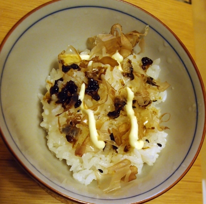 お弁当　海苔の佃煮マヨご飯